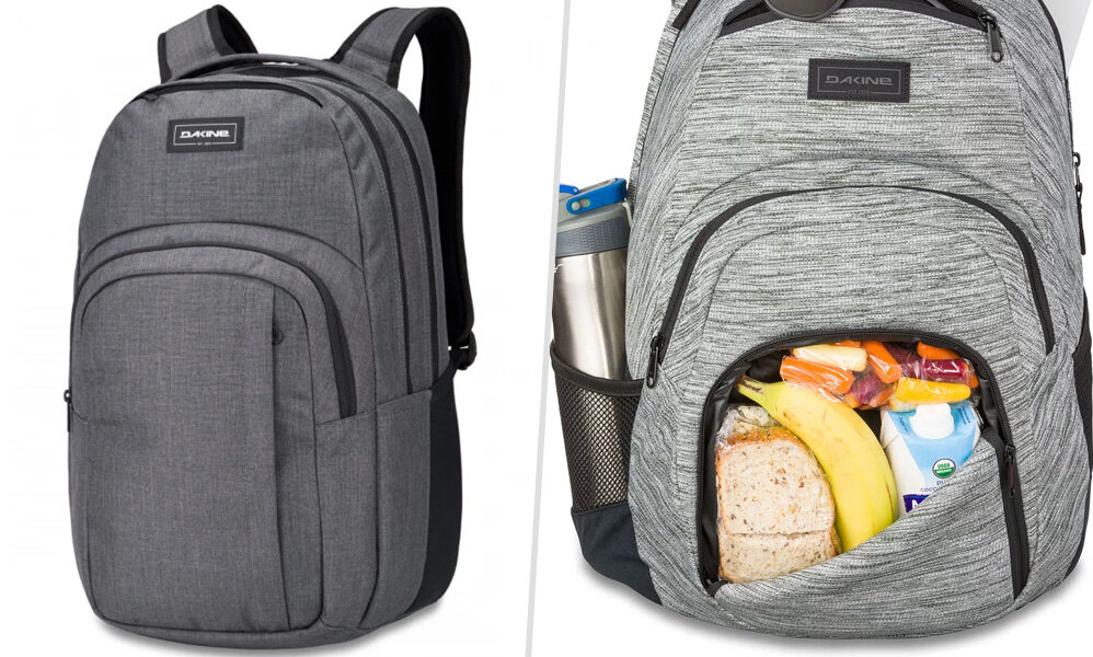 Dakine Campus backpack with built in lunch box