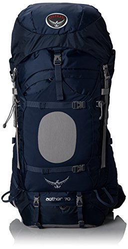 Osprey Men's Aether 70 Backpack, Midnight Blue, Large