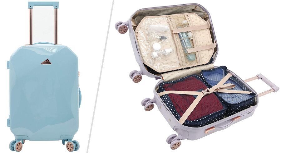 Kensie Gemstone Carry On - perfect luggage for teenage girl