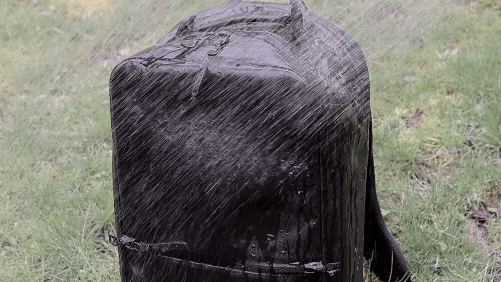 Black Ember Citadel R2 waterproof backpack test