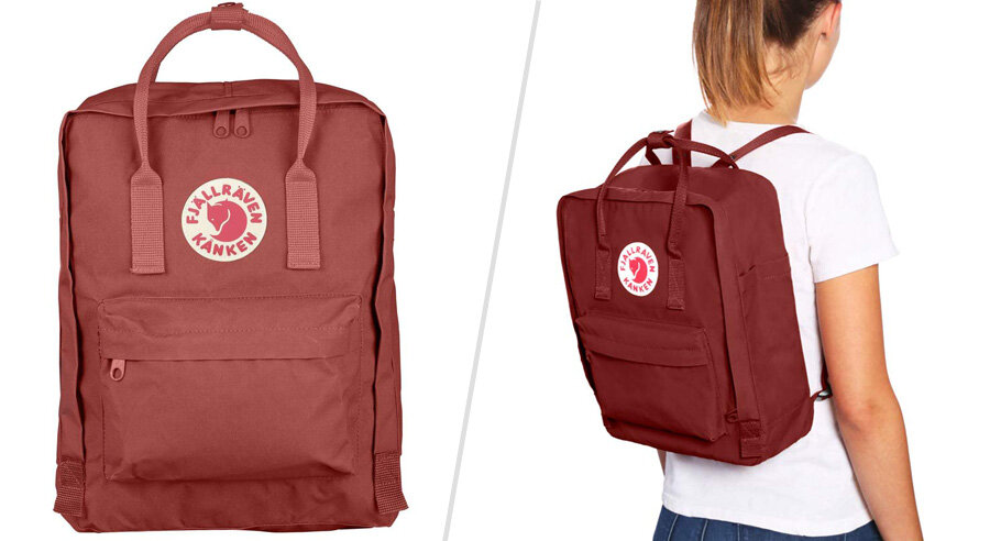 Fjallraven Kanken - 9 inches x 10 inches x 17 inches backpack
