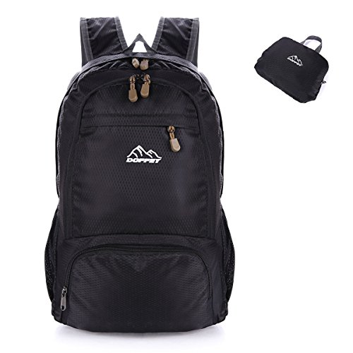 Doffey Lightweight Backpack, 25L Waterproof Packable Travel Hiking Backpack