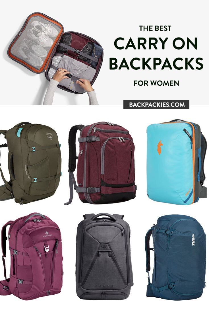 The Best Carry On Backpack For Women - Airline-friendly travel backpacks for one bag travel