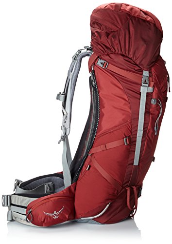 Osprey Men's Aether 70 Backpack, Arroyo Red, Small