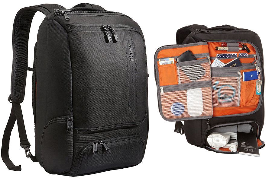 eBags Professional Slim - backpack with lots of pockets and compartments
