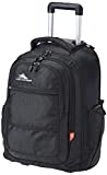 High Sierra Rev Rolling Backpack, Black, One Size