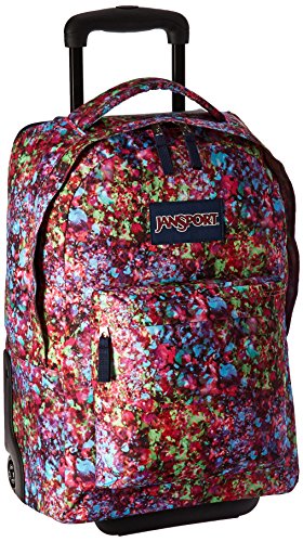 JanSport Wheeled Superbreak Backpack - Multi Flower Explosion, one Size