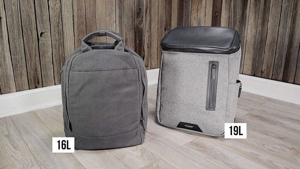 16L vs 19L backpack size guide