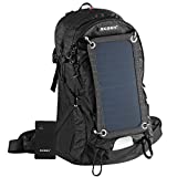 ECEEN Solar Hiking Backpack with Solar Charger Panel & Battery Pack