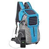 ECEEN Backpack with Solar Charger & Battery Pack for Smart Phones