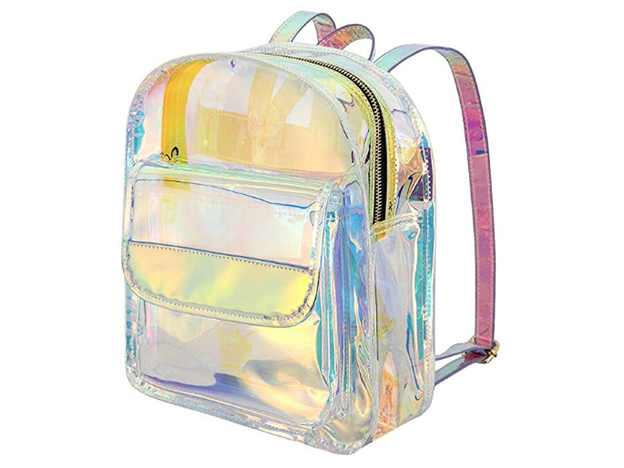 Transparent Hologram Tumblr aesthetic backpack