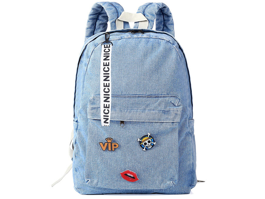 90s aesthetic backpack with pins