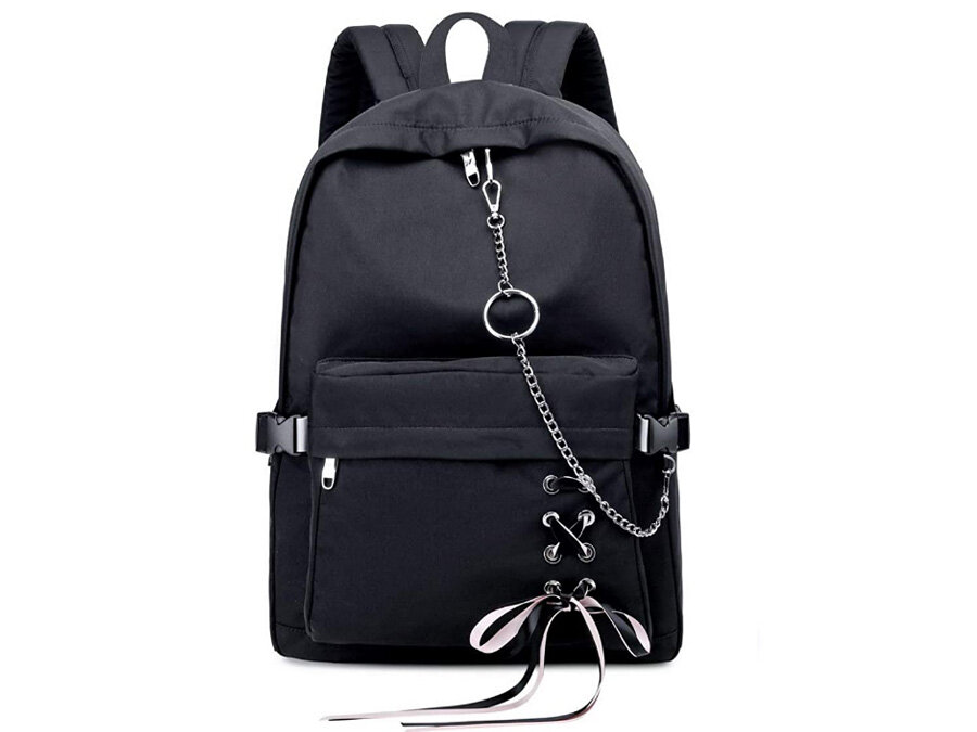 Nu Goth Grunge aesthetic backpack