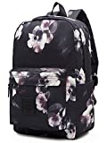 HotStyle 599s Floral Backpack for Teen Girls & Women, Fashion Bookbag for College & Travel, Misty...