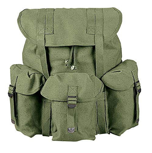 Rothco Canvas G.I. Style Soft Pack, Olive Drab