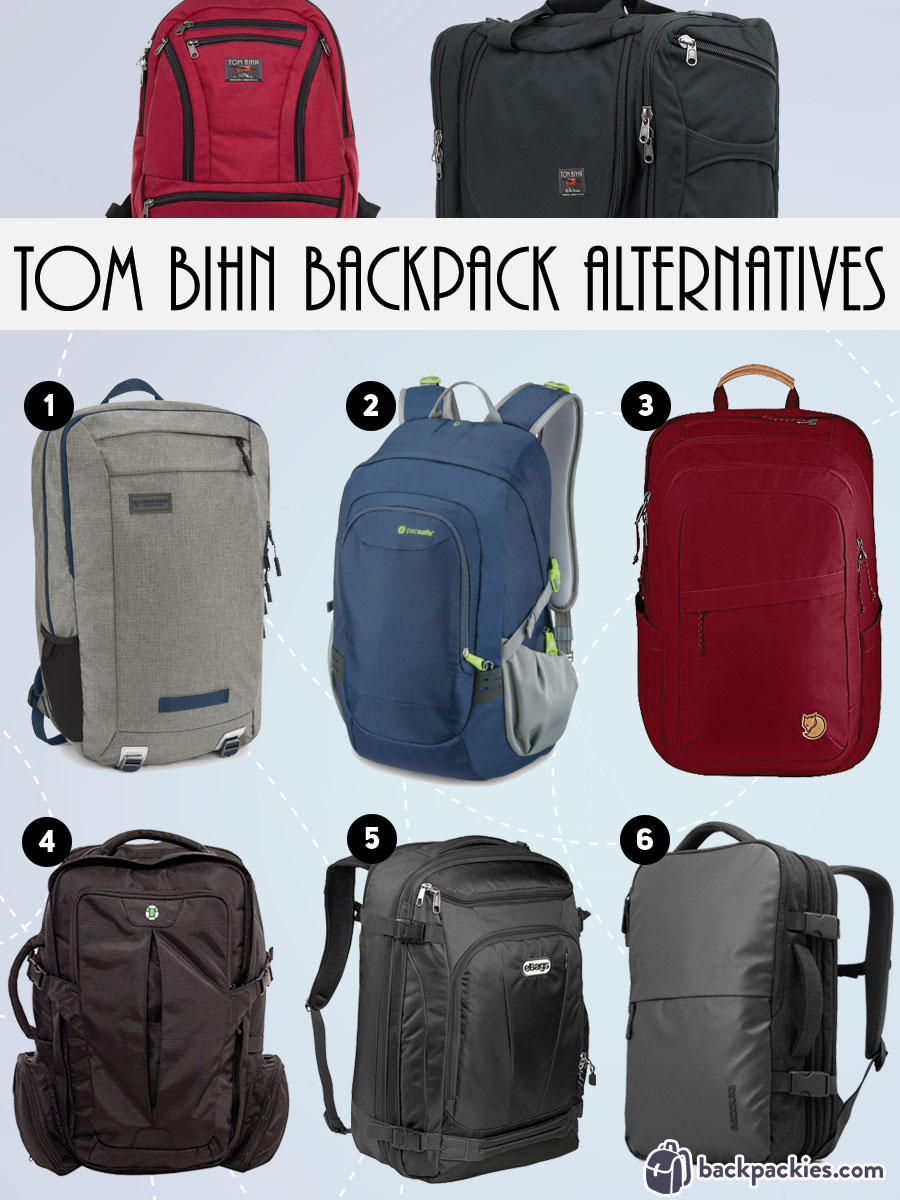 6 Affordable Tom Bihn Alternatives - Synapse 25 alternative and Tom Bihn Aeronaut alternative - backpackies.com