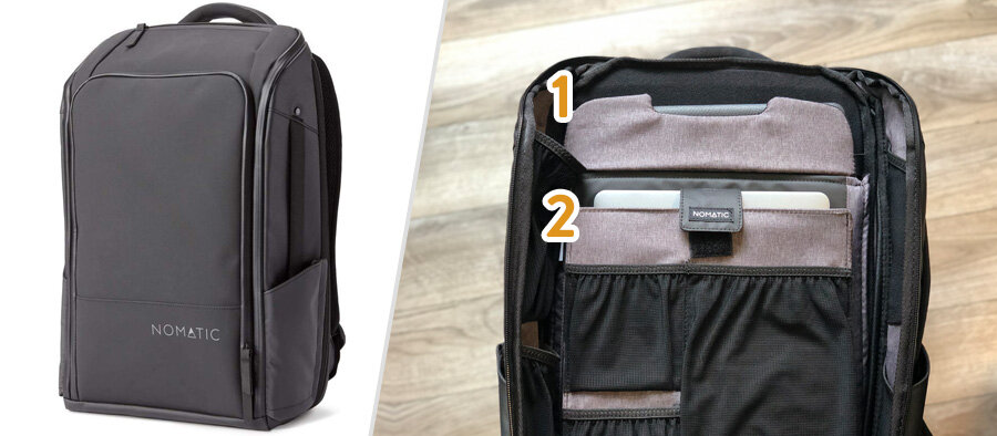 Nomatic Backpack fits 2 laptops