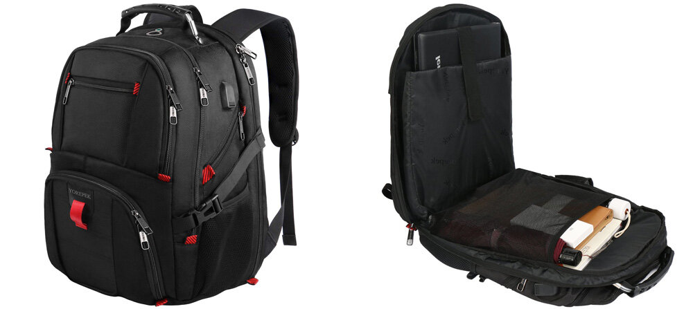 Yoropek 18 laptop backpack - extra large backpack for gaming laptop