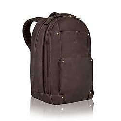 solo Reade Vintage Leather Backpack, Espresso, One Size