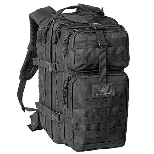 Exos Bravo Tactical Assault Hiking Camping Backpack Rucksack Bug Out Bag Daypack MOLLE Equipped...