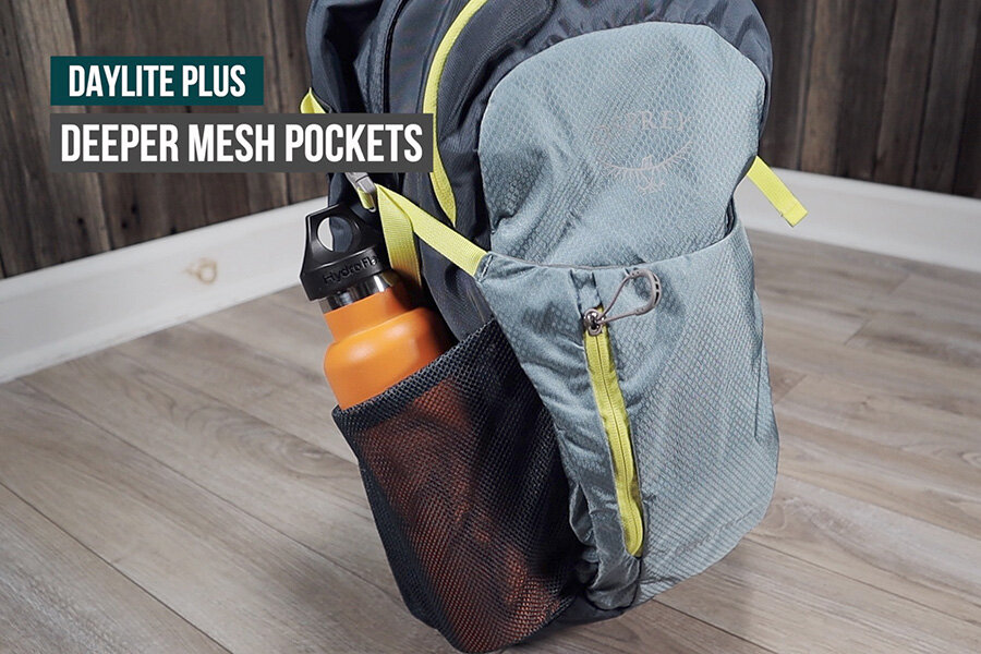 Osprey Packs Daylite Plus Daypack water bottle pockets
