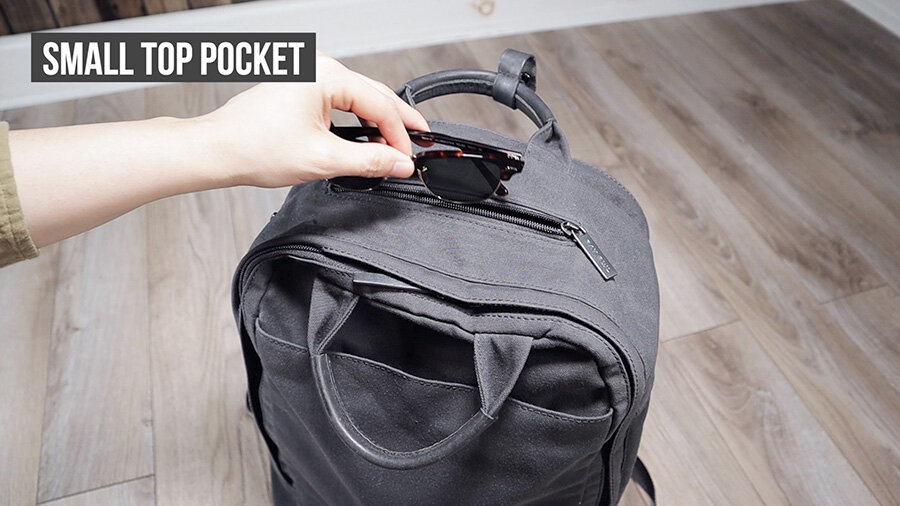 Day Owl backpack - glasses pocket