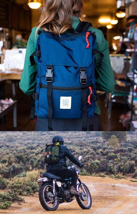 Topo Designs backpack alternatives to Herschel