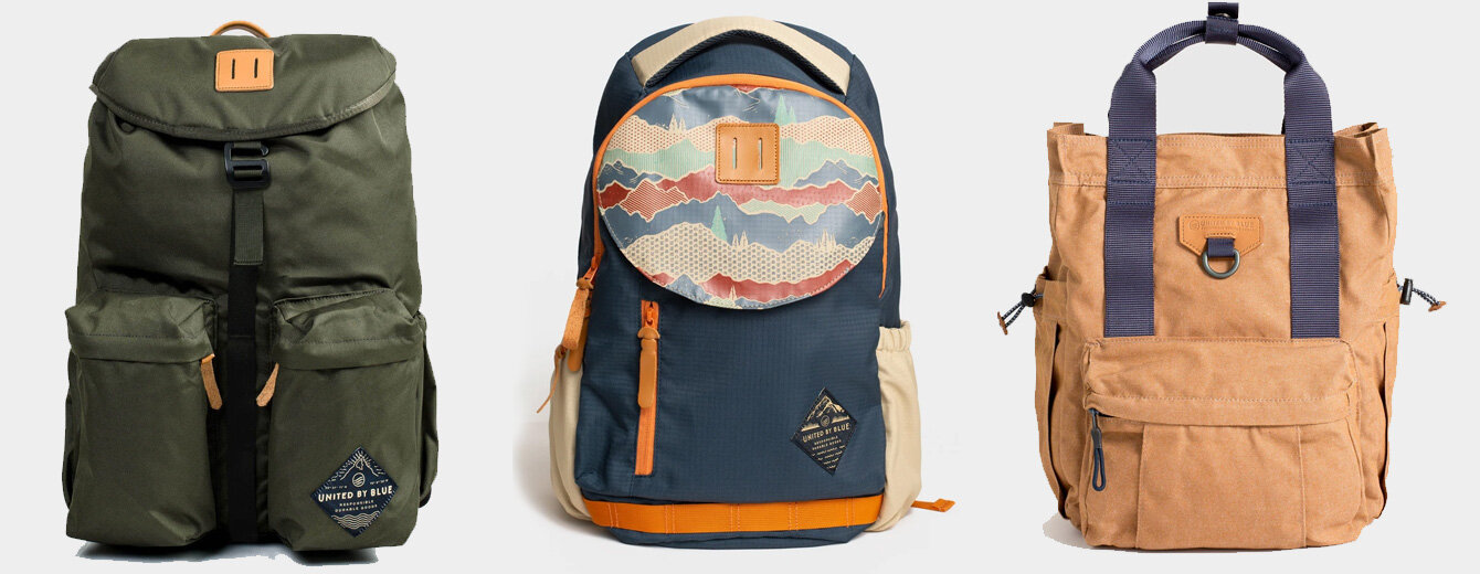 United By Blue backpacks - bags like Herschel - backpackies.com