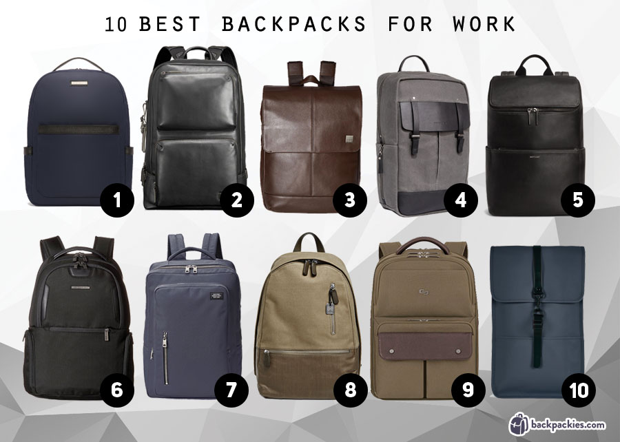 10 best backpacks for work that are professional and stylish - best men's business backpacks
