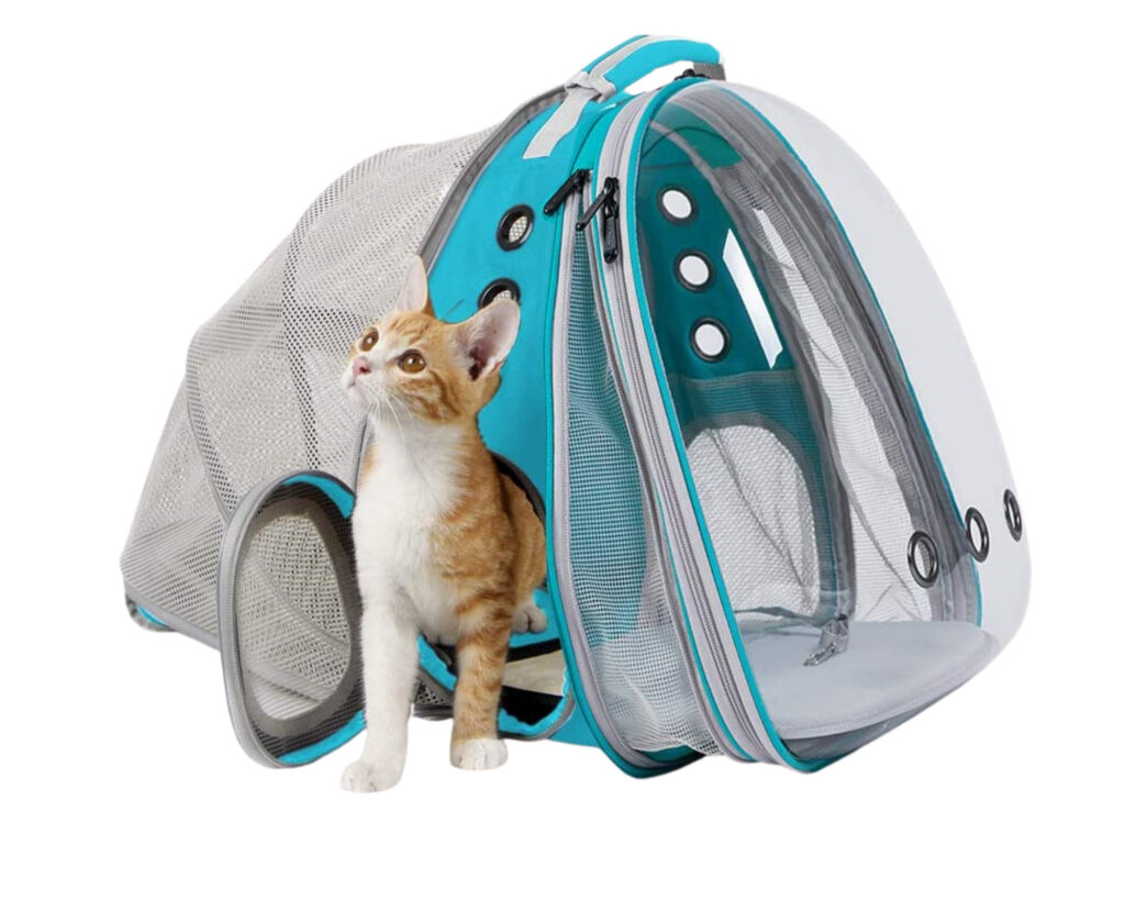 Cat backpacks with window: Halinfer Expandable Cat Backpack