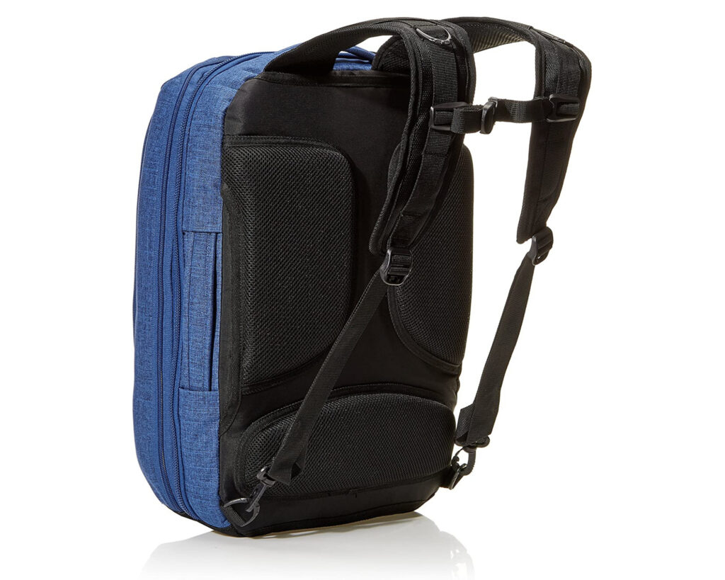 18 x 14 x 8 bags: AmazonBasics Slim Overnight Carryon backpack