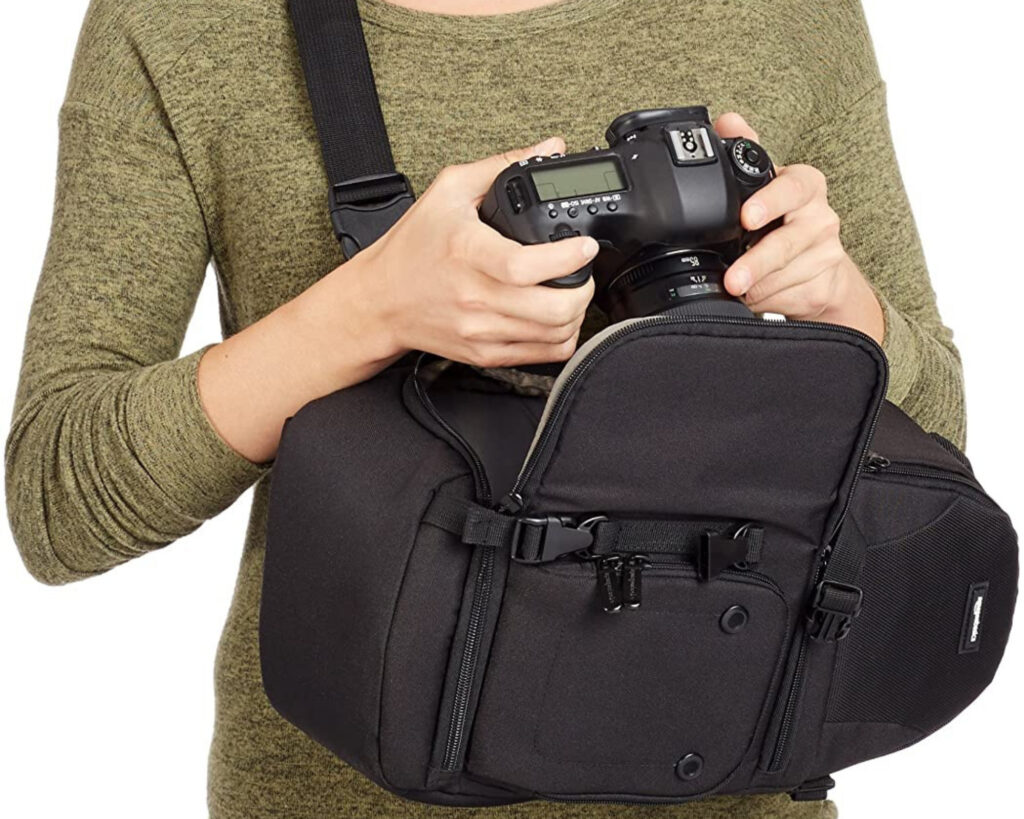 Best camera sling bags: AmazonBasics Camera Sling bag