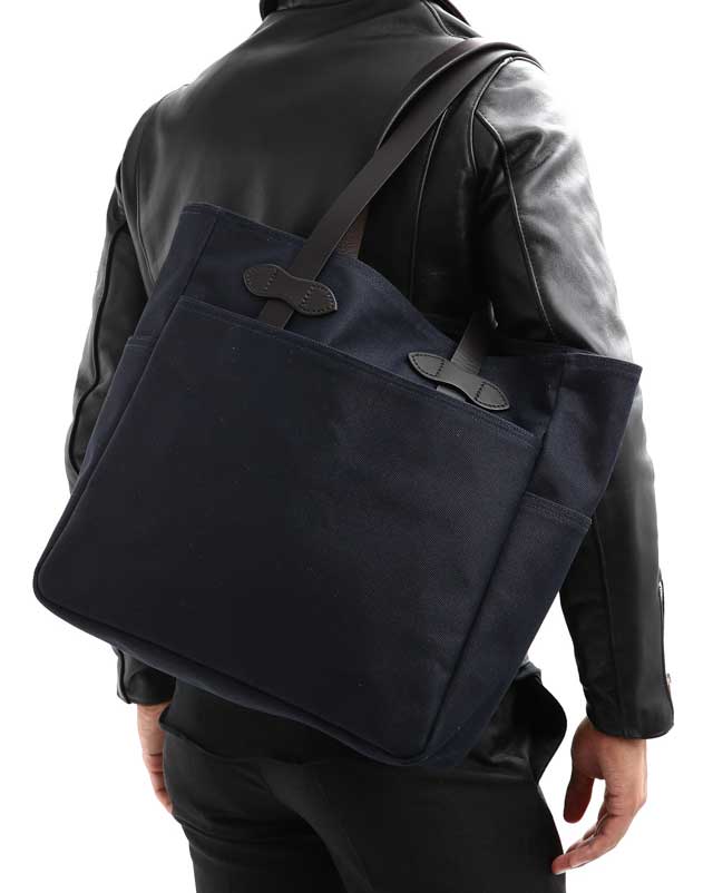 Filson Tote No Zipper - Navy