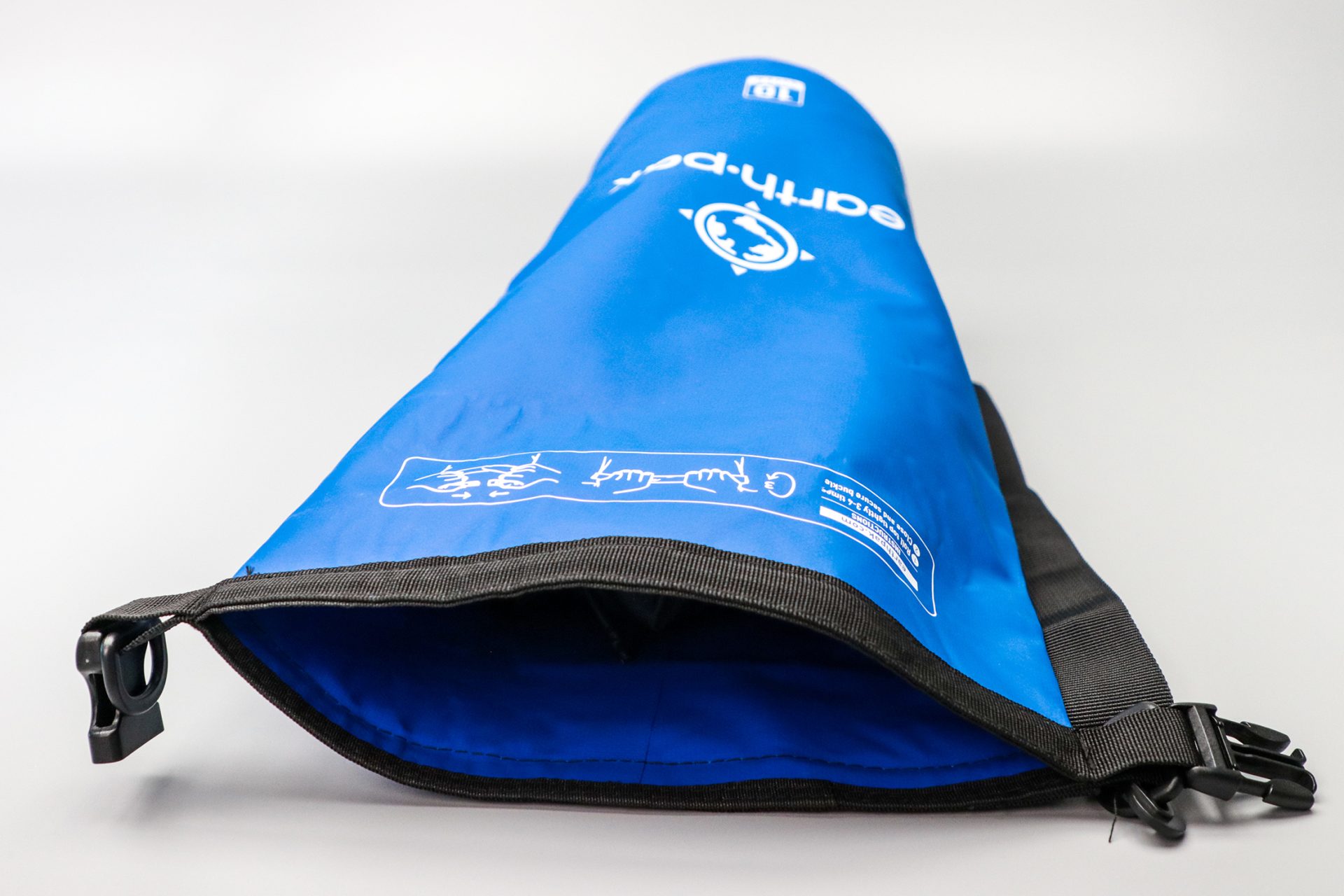 Earth Pak Original Waterproof Dry Bag Open