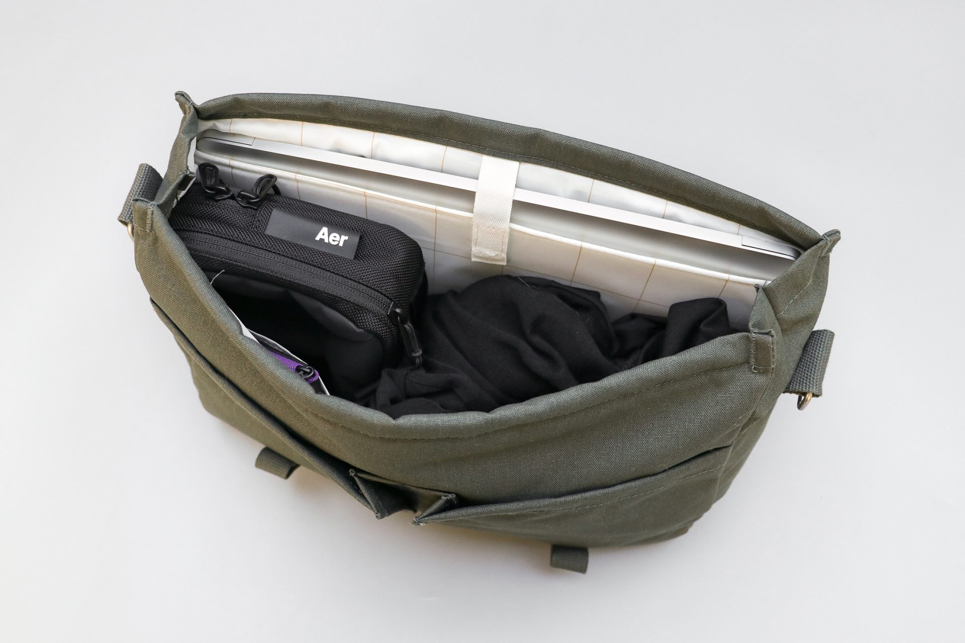 IKEA DROMSACK Messenger Bag Main Compartment