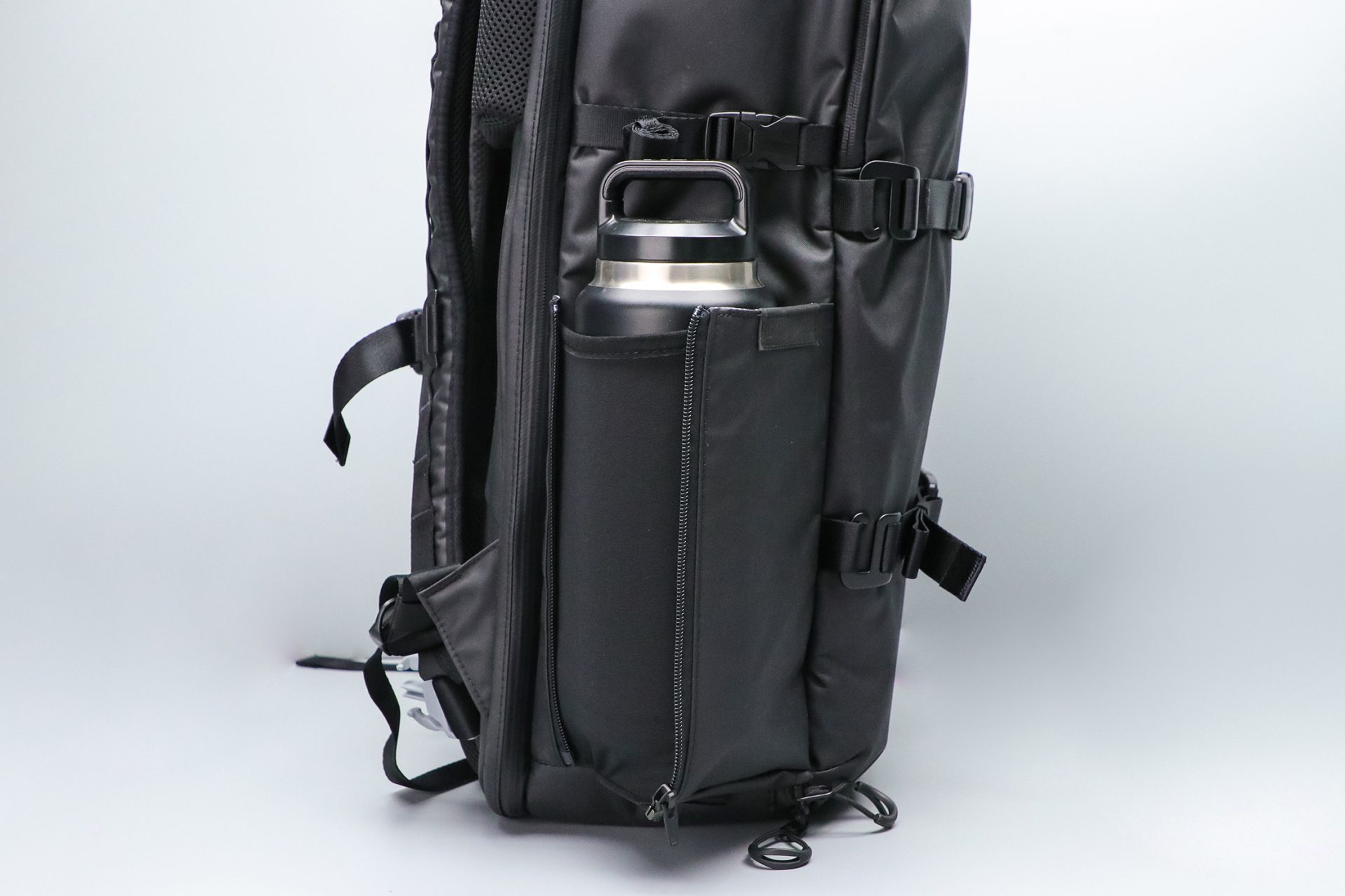 Gravel Backpack Travel System 42L Water Bottle Pocket