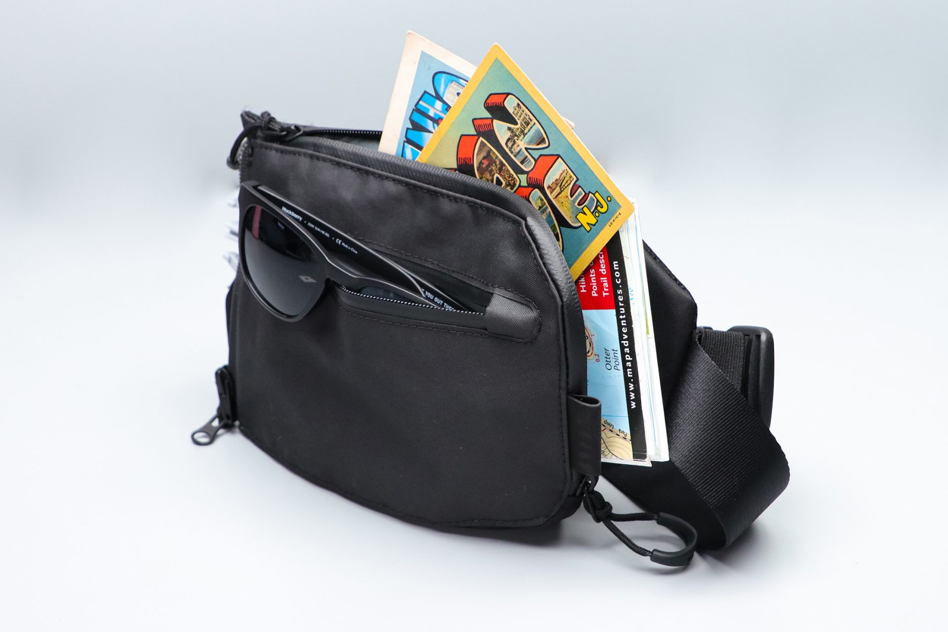 Gravel Backpack Travel System Hip Strap Packed