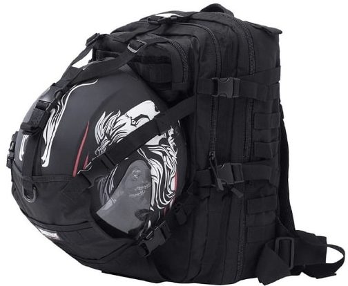 Seibertron Motorcycle Backpack with Helmet Holder