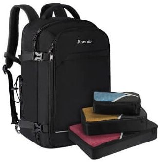 Asenlin 40L Travel Backpack for Fat People