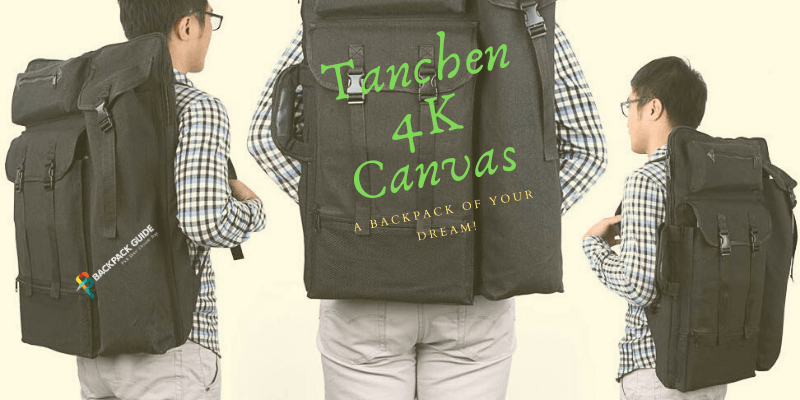 Tanchen 4K Canvas Backpack