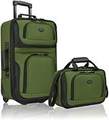 Protege Pilot Case 18 inch Carry-On Luggage Green (Walmart Exclusive), Adult Unisex, Size: Carry on