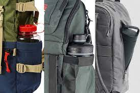 daypack with water bottle holder