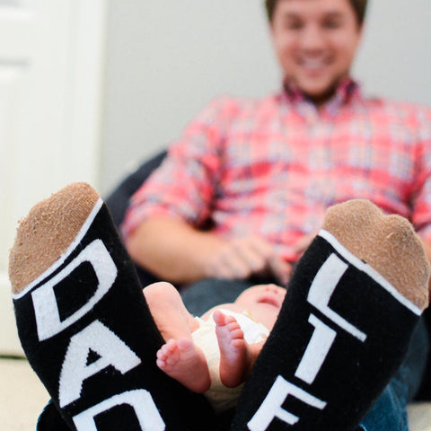 TBG dad life socks
