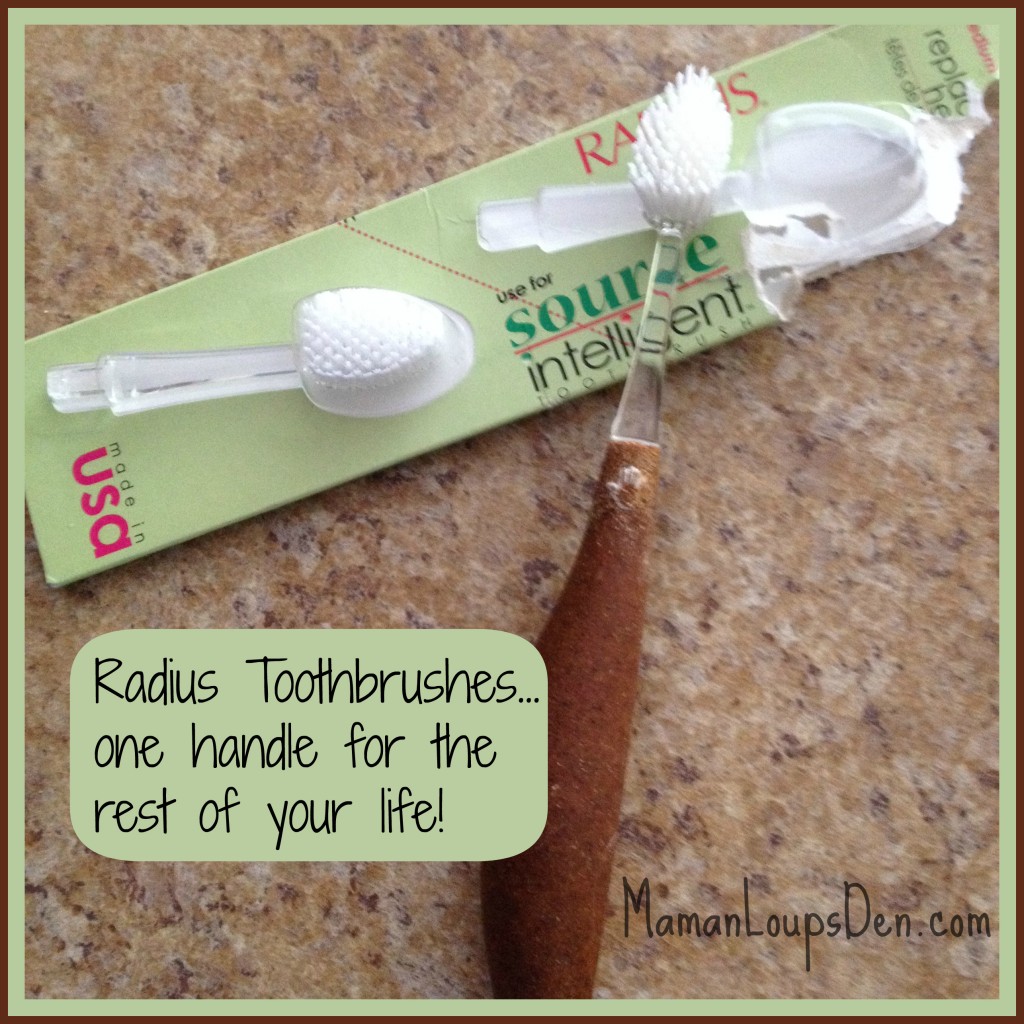 Eco-friendly toothbrush with replaceable head!