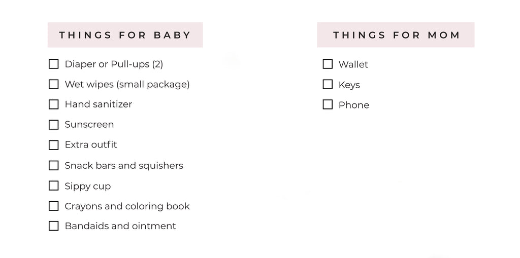 packing list for a minimalist