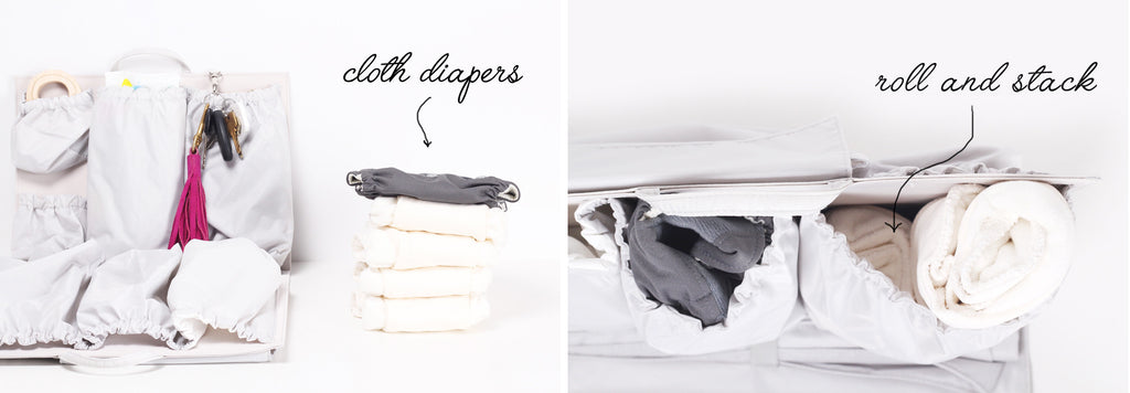 totesavvy, diaper bag organizer, cloth diapers