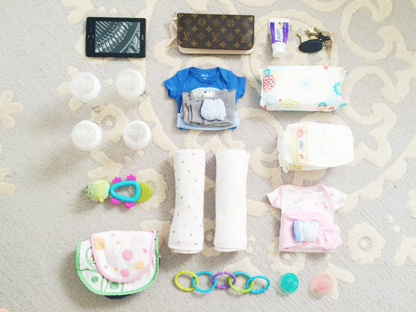 diaper bag checklist for twins