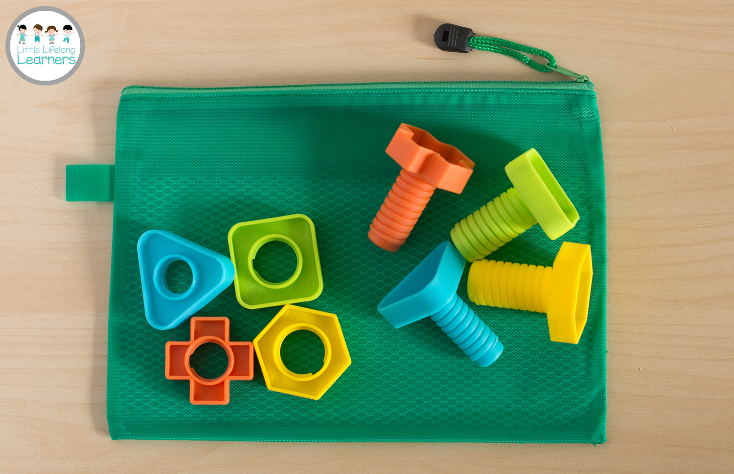 Busy Bags for Toddlers - Nuts and Bolts