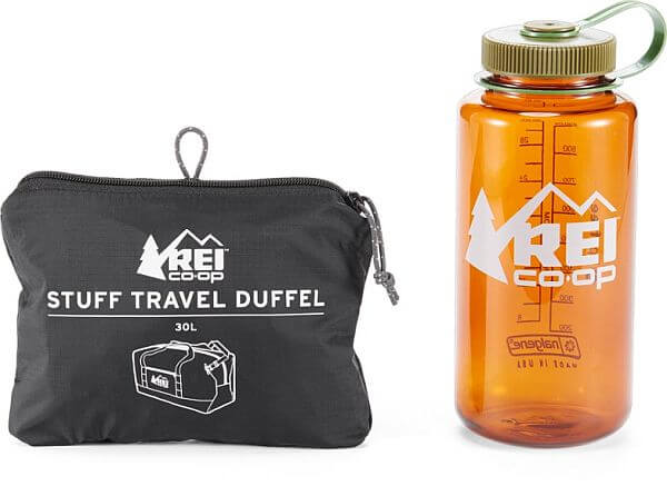 REI packable duffle bag