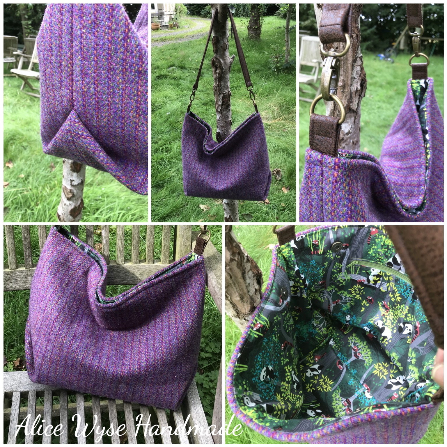 The Cwtsh Bag from Sewing Patterns by Junyuan 
, made by Alice Ferguson